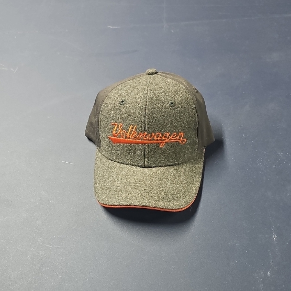 Volkswagen Men's Green and Orange Cap